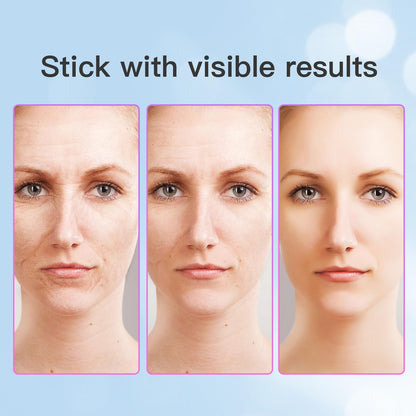 7 Color Neck Face Massager Tool, Facial Massager for Skin Care at Home, Face Sculpting Tool with Thermals, Vibration (White)