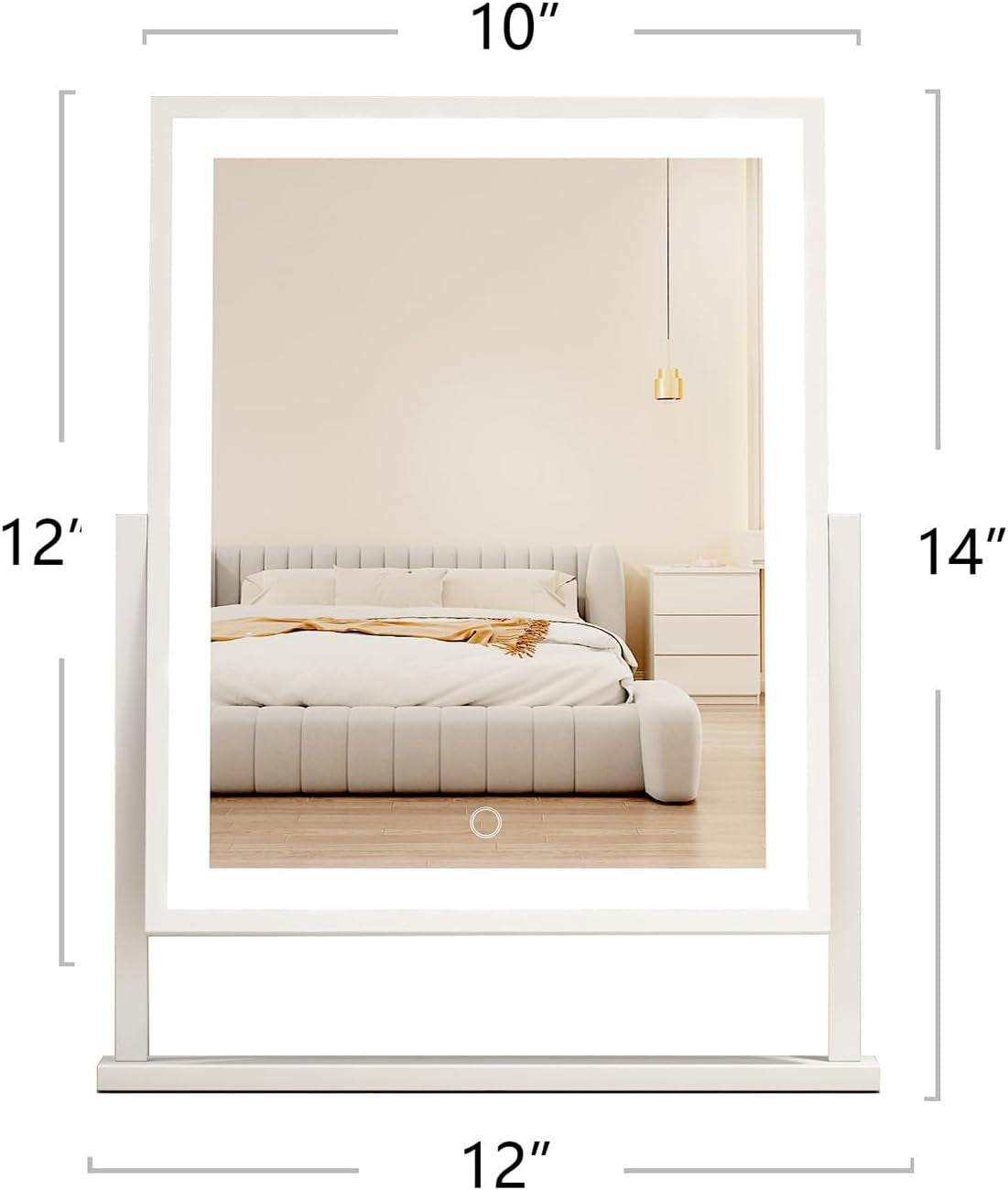 Lighted Led Makeup Mirror Hollywood Mirror Vanity Makeup Mirror with Lights Smar